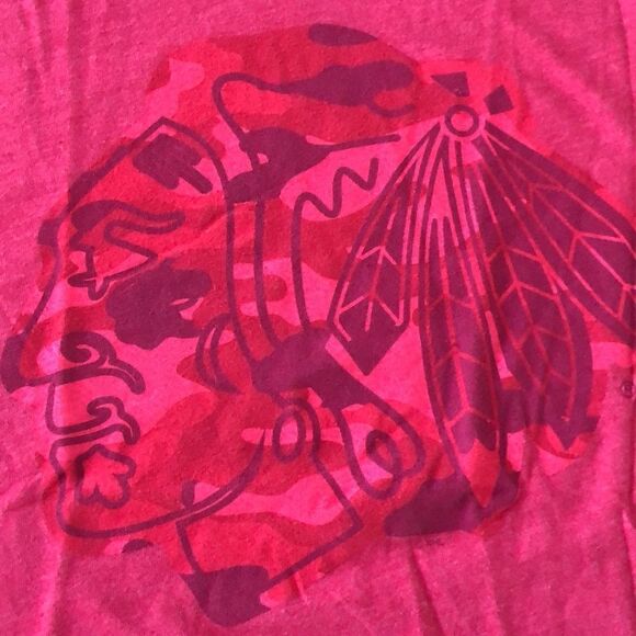 Majestic Thread Chicago Blackhawks T Sz. L - Picture 2 of 4